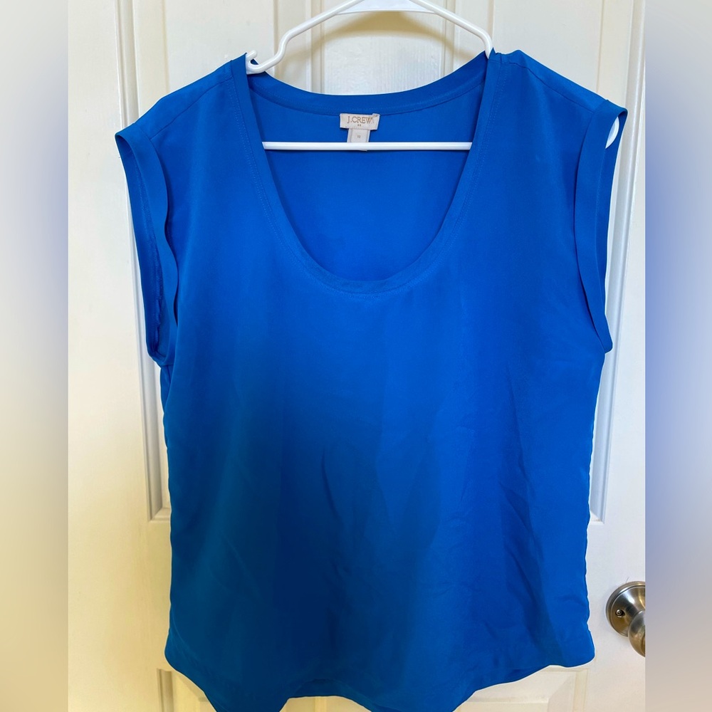 Blue J Crew Blouse